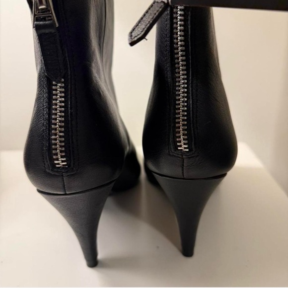 Zara Black Studded Ankle Booties - Picture 6 of 8